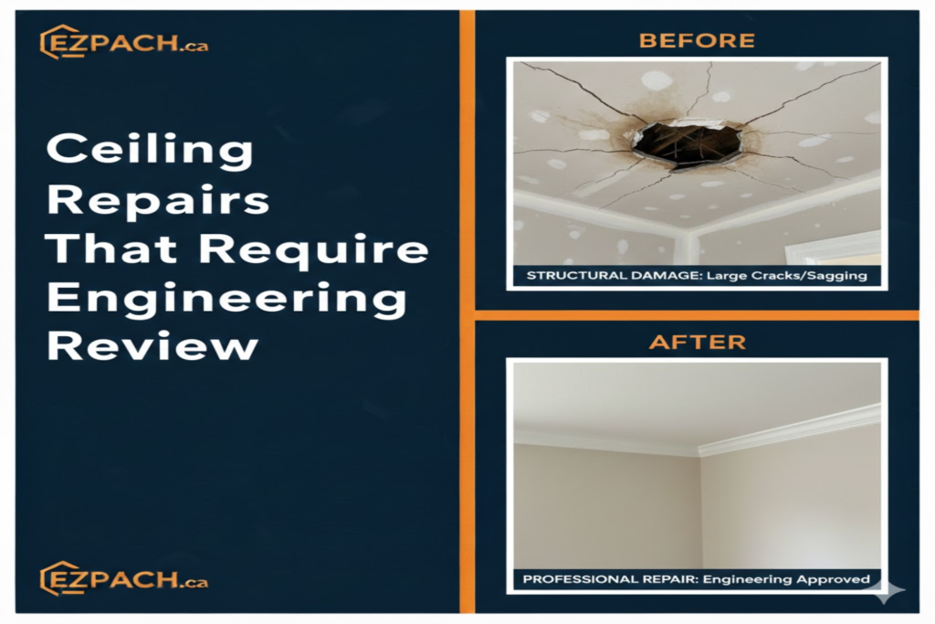 Ceiling Repairs That Require Engineering Review