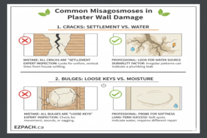 Common Misdiagnoses in Plaster Wall Damage
