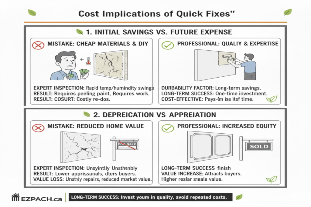 Cost Implications of Quick Fixes