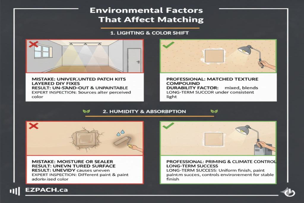 Environmental Factors That Affect Matching