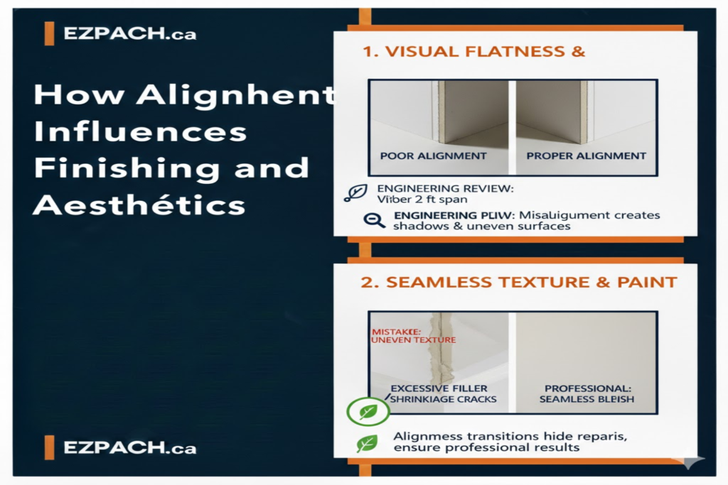 How Alignment Influences Finishing and Aesthetics