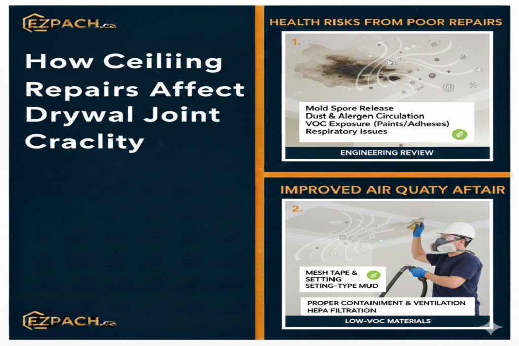 How Ceiling Repairs Affect Indoor Air Quality