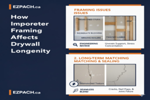 How Improper Framing Affects Drywall Longevity