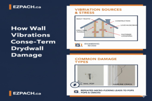 How Wall Vibrations Cause Long-Term Drywall Damage