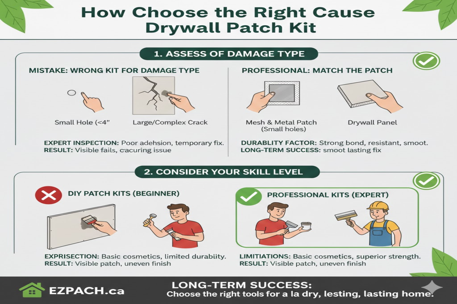 How to Choose the Right Drywall Patch Kit