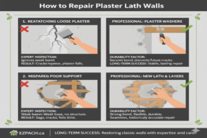How to Repair Plaster Lath Walls