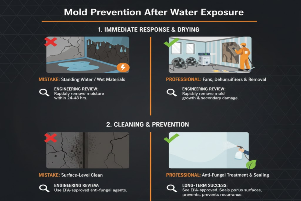 Mold Prevention After Water Exposure