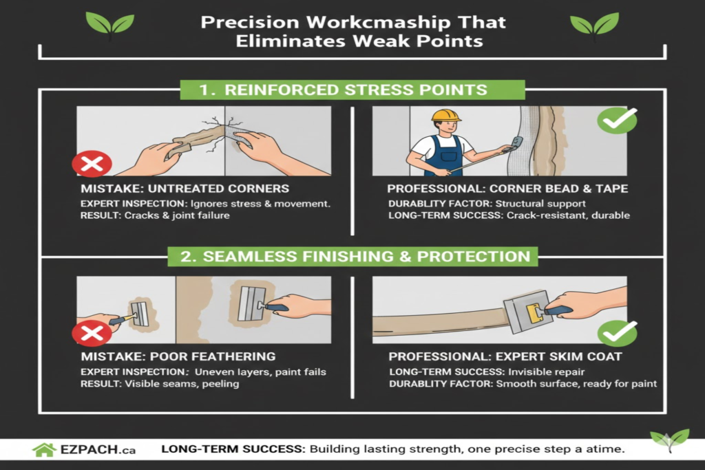 Precision Workmanship That Eliminates Weak Points