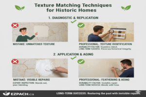 Texture Matching Techniques for Historic Homes