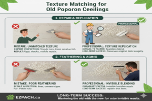 Texture Matching for Old Popcorn Ceilings