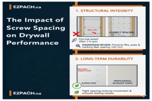 The Impact of Screw Spacing on Drywall Performance