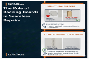 The Role of Backing Boards in Seamless Repairs