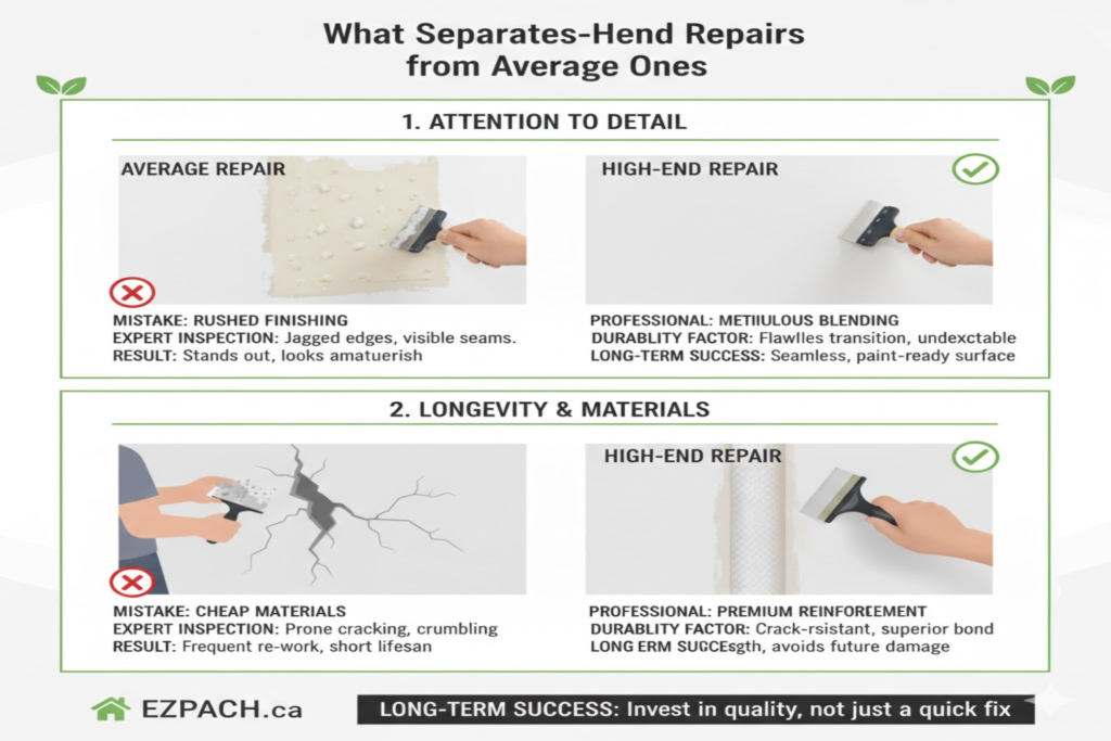 What Separates High-End Repairs from Average Ones