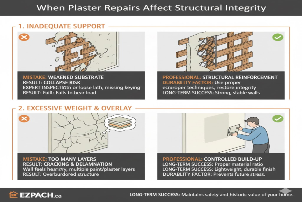 When Plaster Repairs Affect Structural Integrity