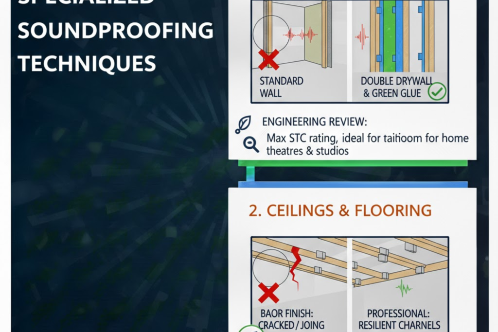 When to Use Specialized Soundproofing Techniques