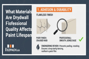 Why Drywall Finishing Quality Affects Paint Lifespan