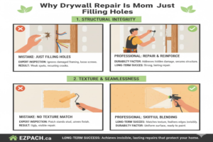 How Do Professionals Ensure Seamless Drywall Repairs?