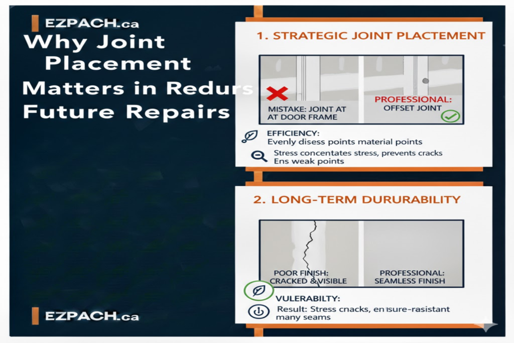 Why Joint Placement Matters in Reducing Future Repairs