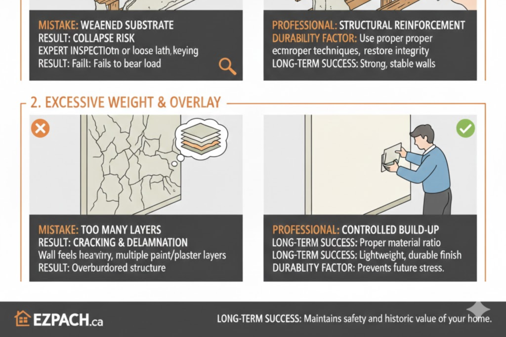 Why Poor Plaster Repairs Can Worsen Structural Integrity